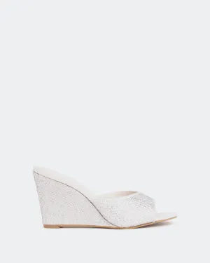 Kristall, Off White Wildleder/Blanc Wildleder Cas.