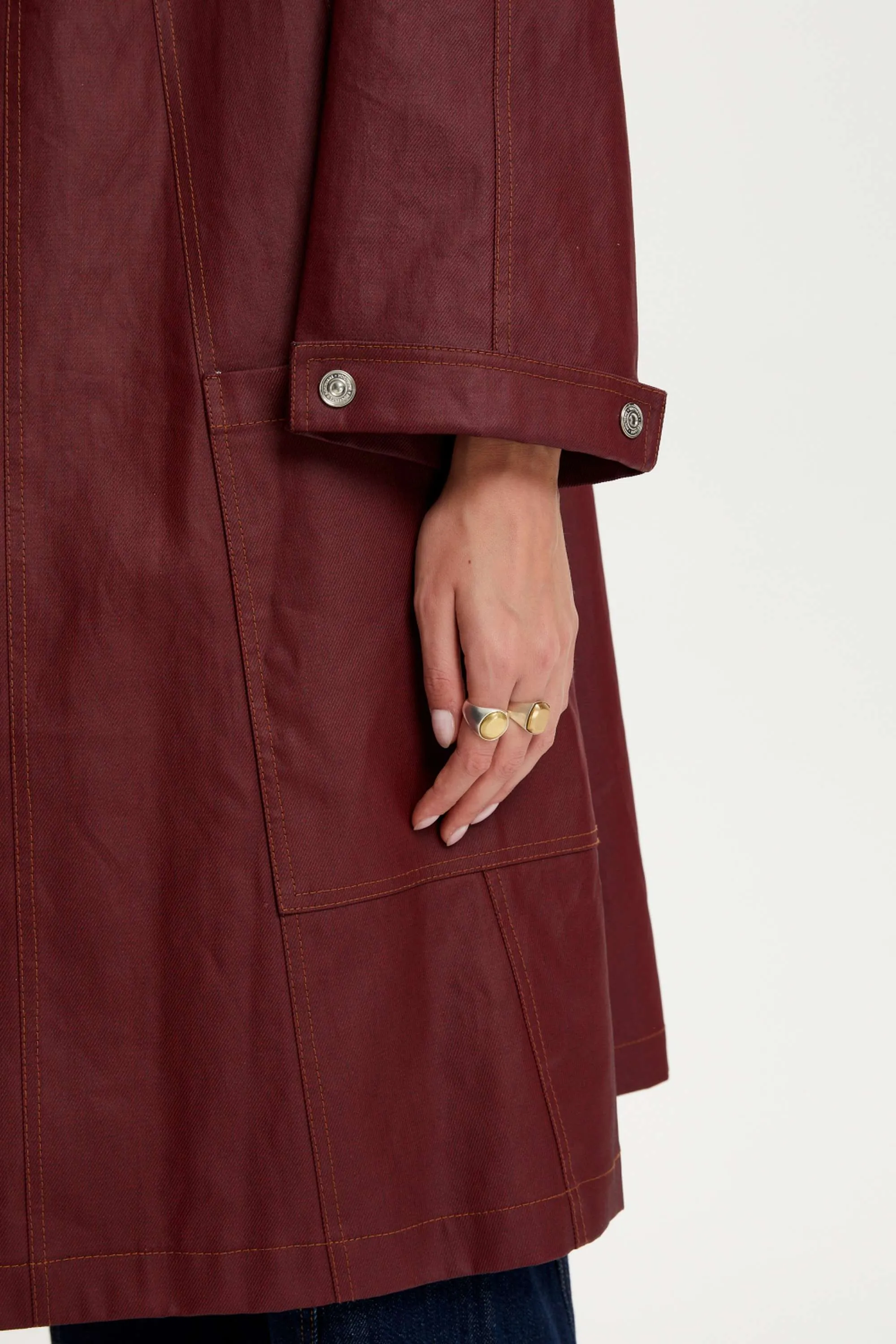 Denim Trenchcoat