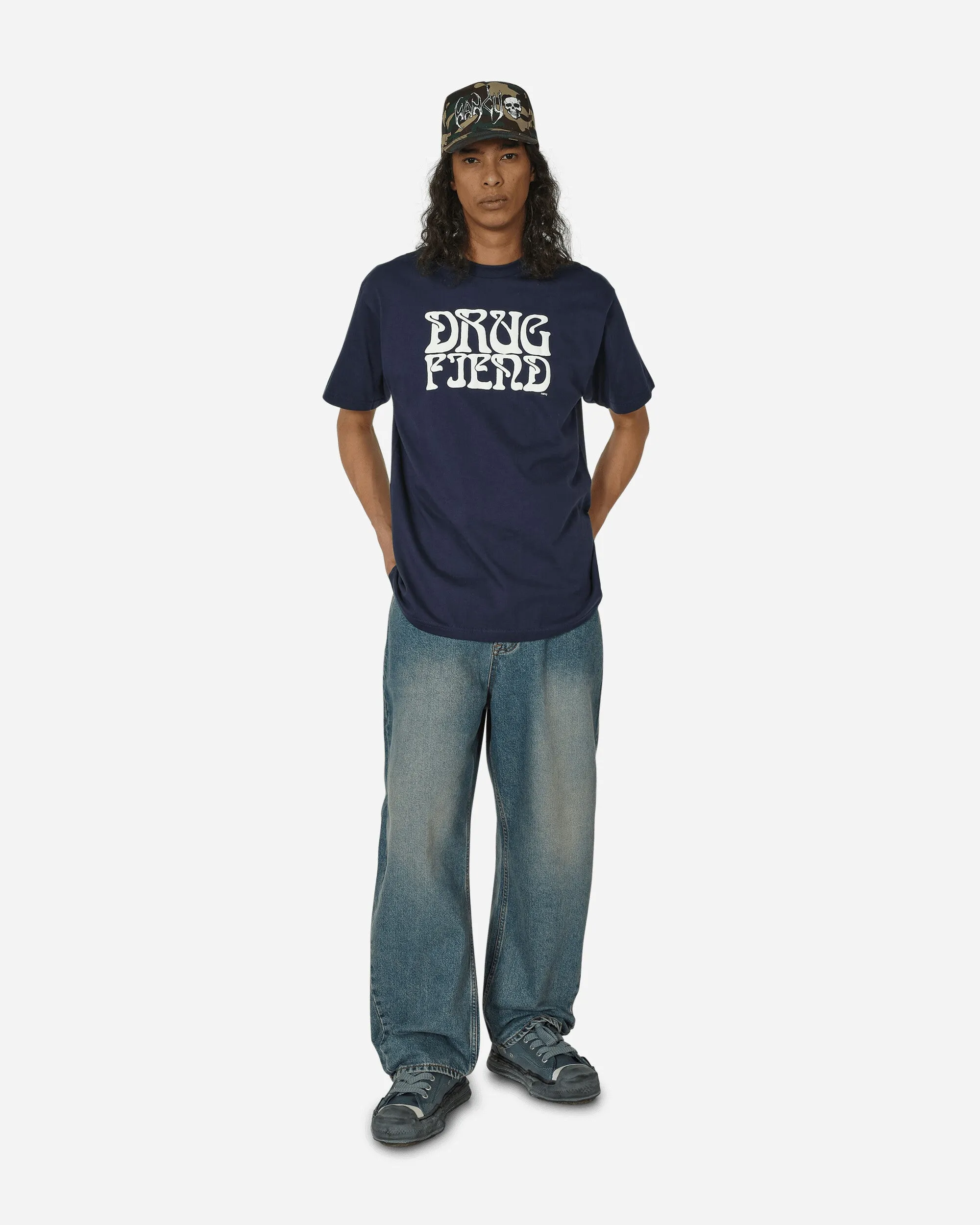 Tagebuch T-Shirt Marineblau