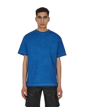 Auflösungsfarbstoff T-Shirt Blau