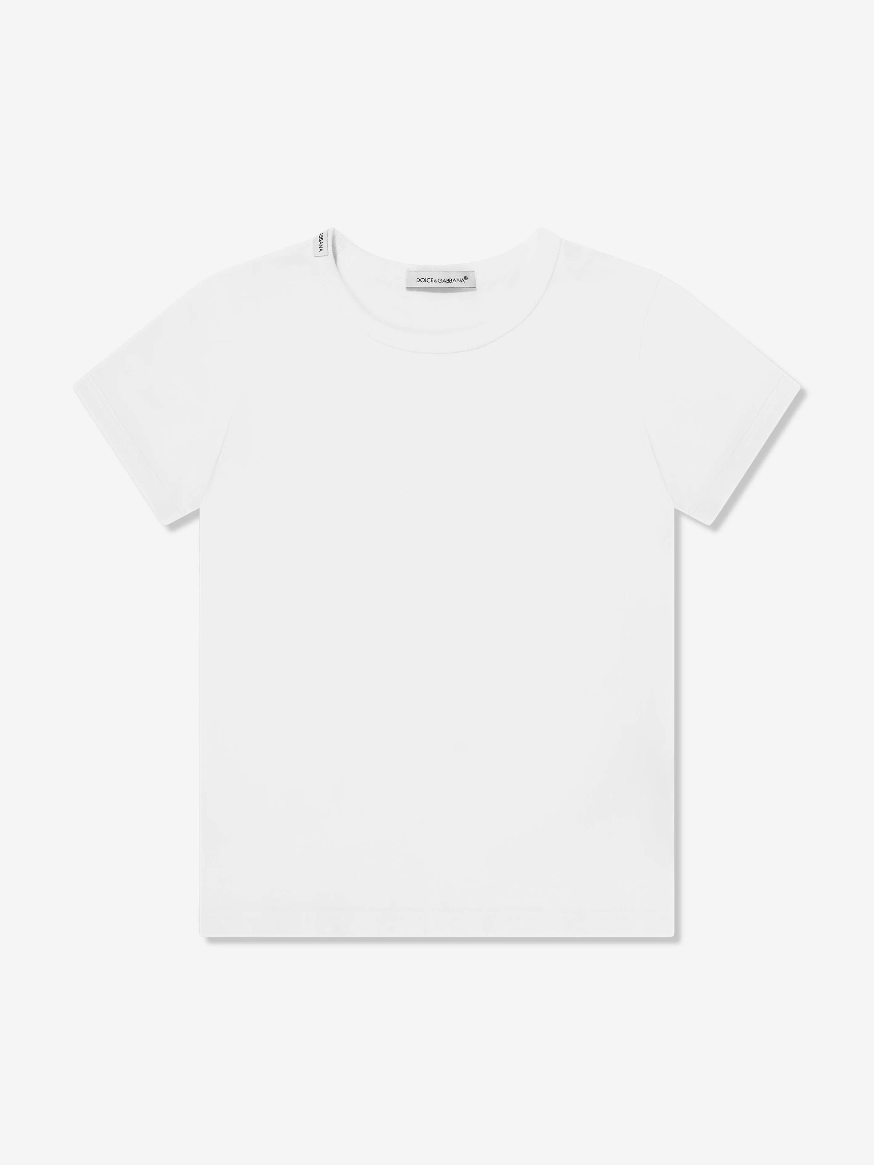 Dolce & Gabbana Jungen T-Shirt Set (2er Pack) in Weiß