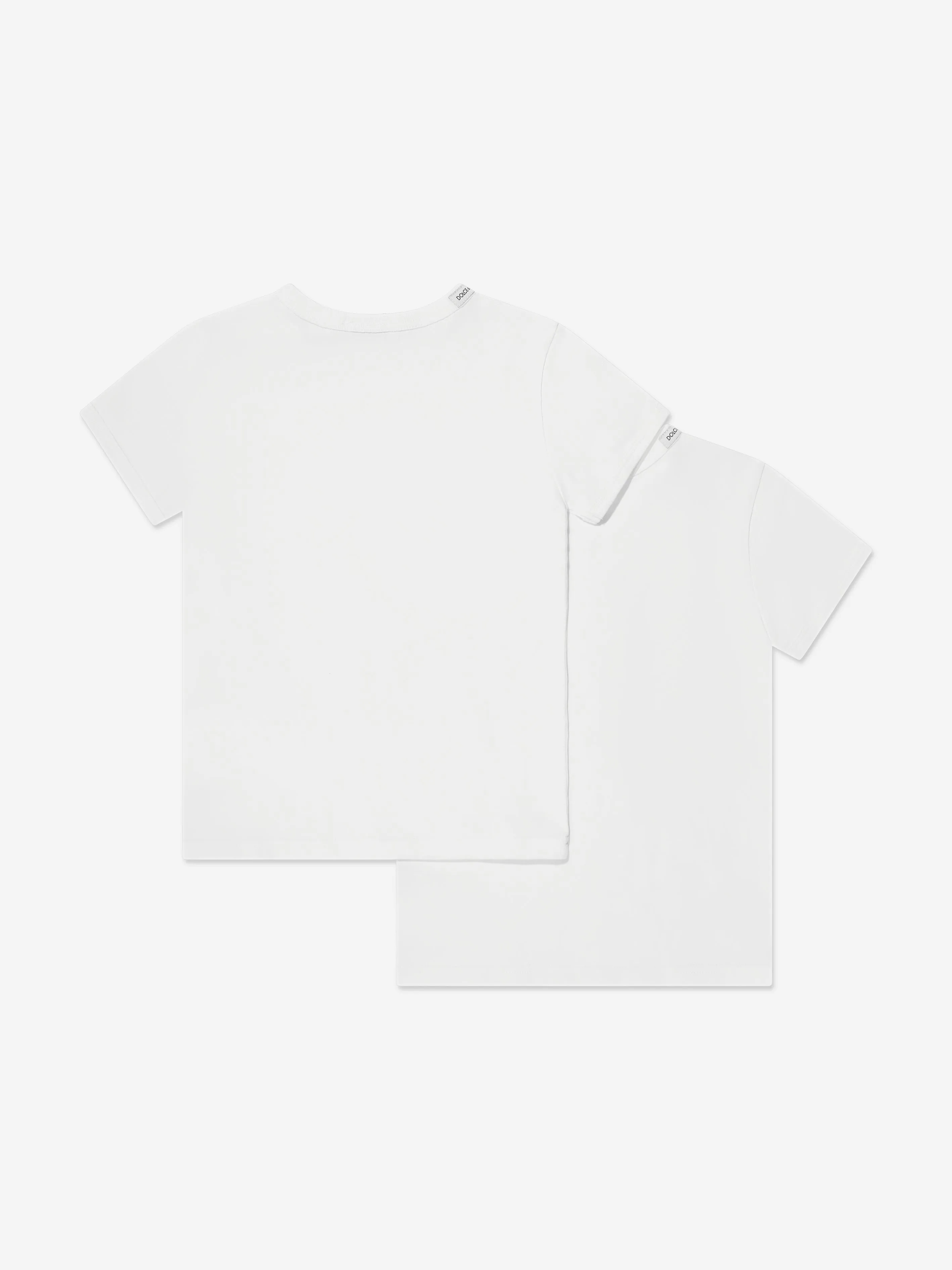 Dolce & Gabbana Jungen T-Shirt Set (2er Pack) in Weiß
