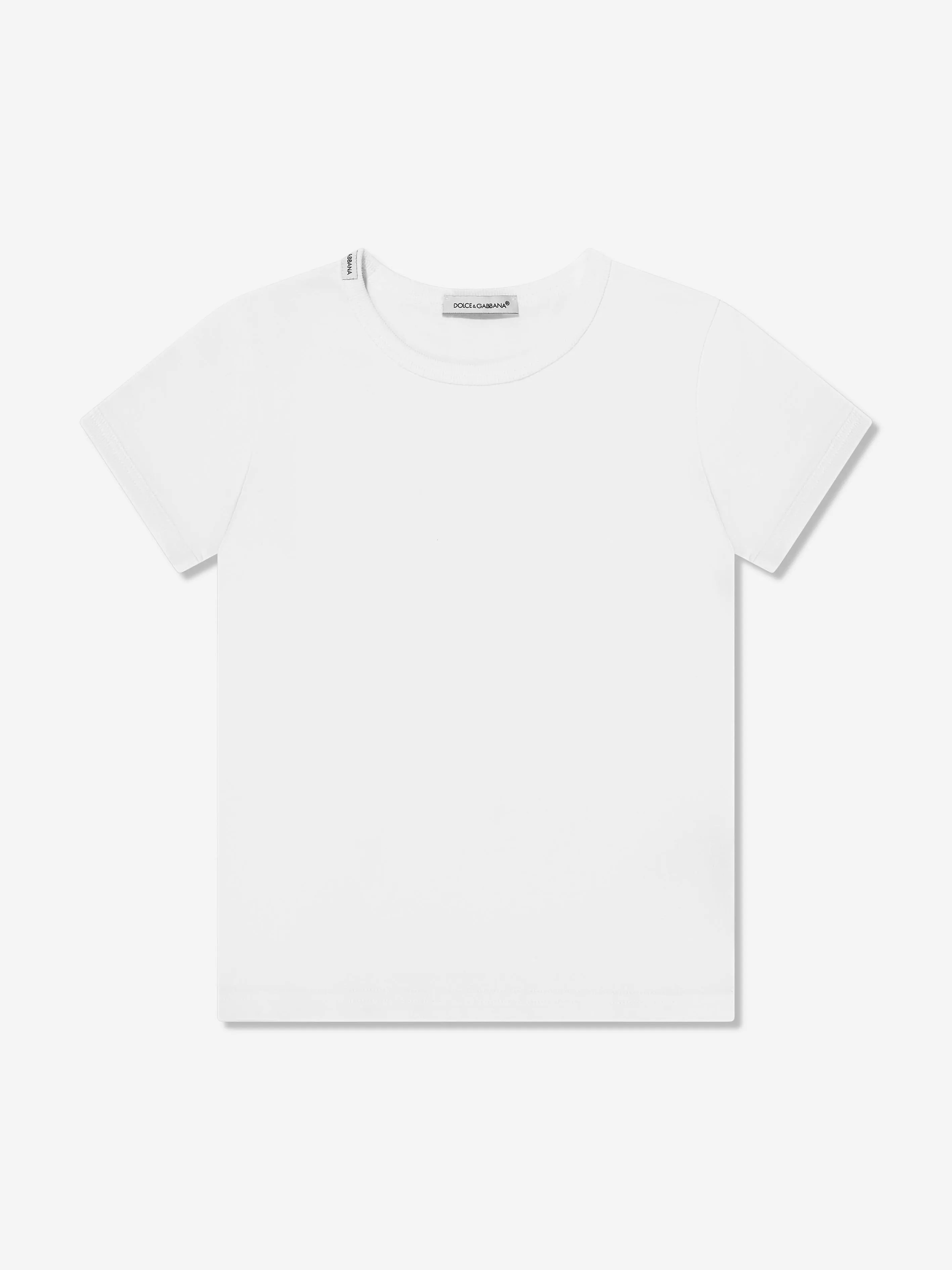 Dolce & Gabbana Jungen T-Shirt Set (2er Pack) in Weiß