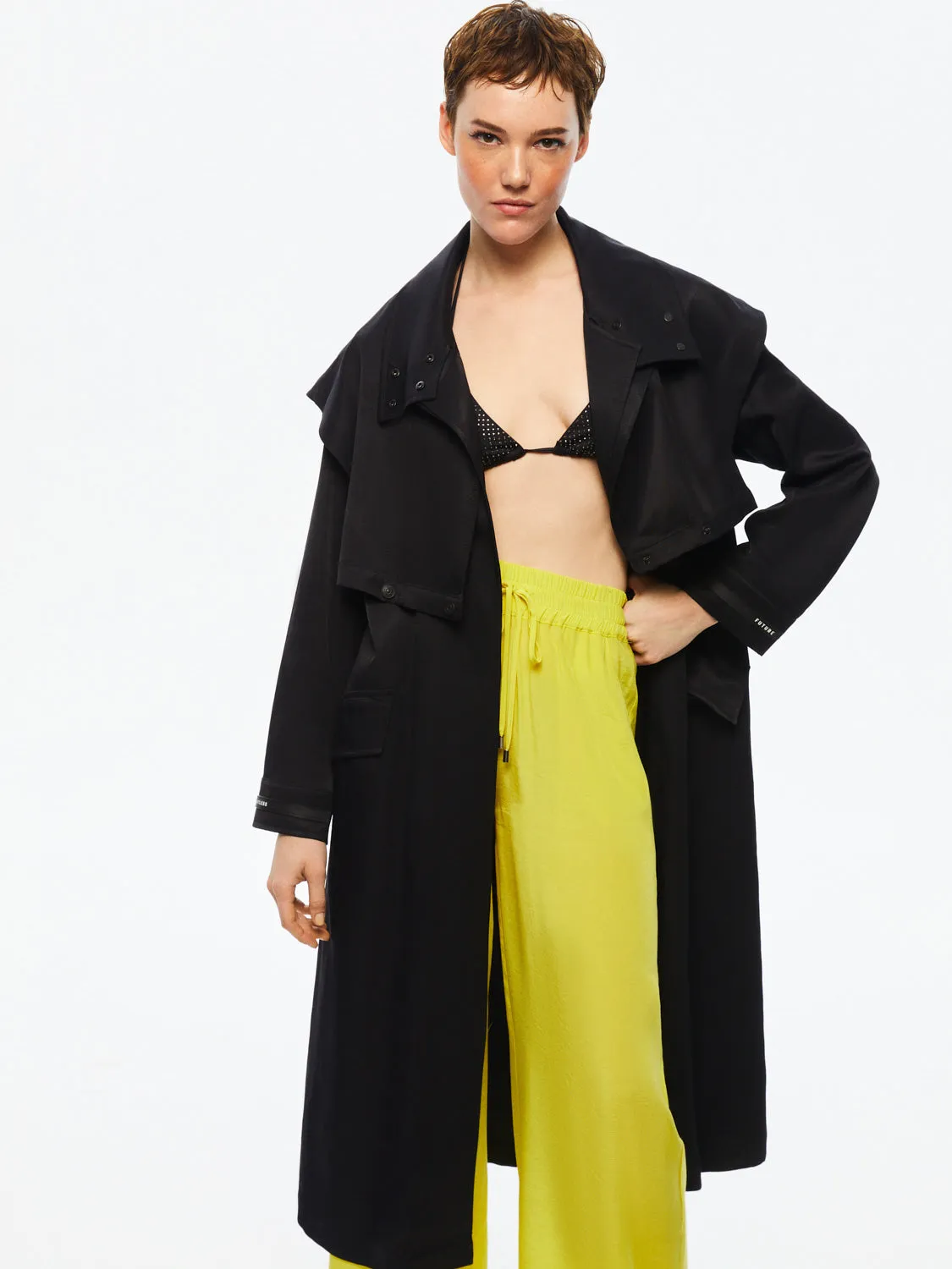 Doppelreihiger Trenchcoat