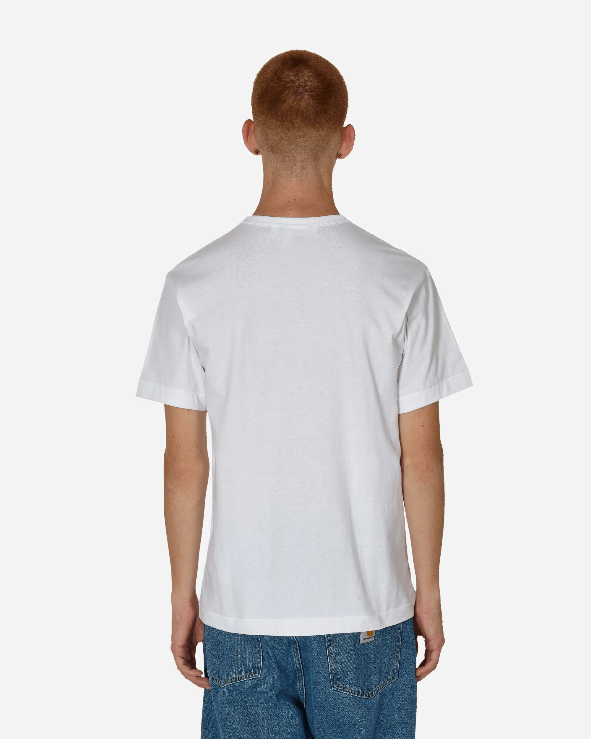 Doppelherz T-Shirt Weiß