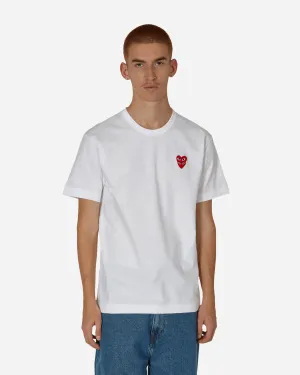 Doppelherz T-Shirt Weiß