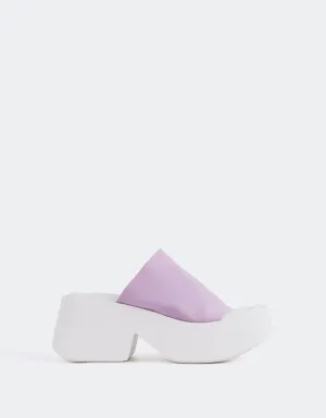 Sanfter Flieder Lycra