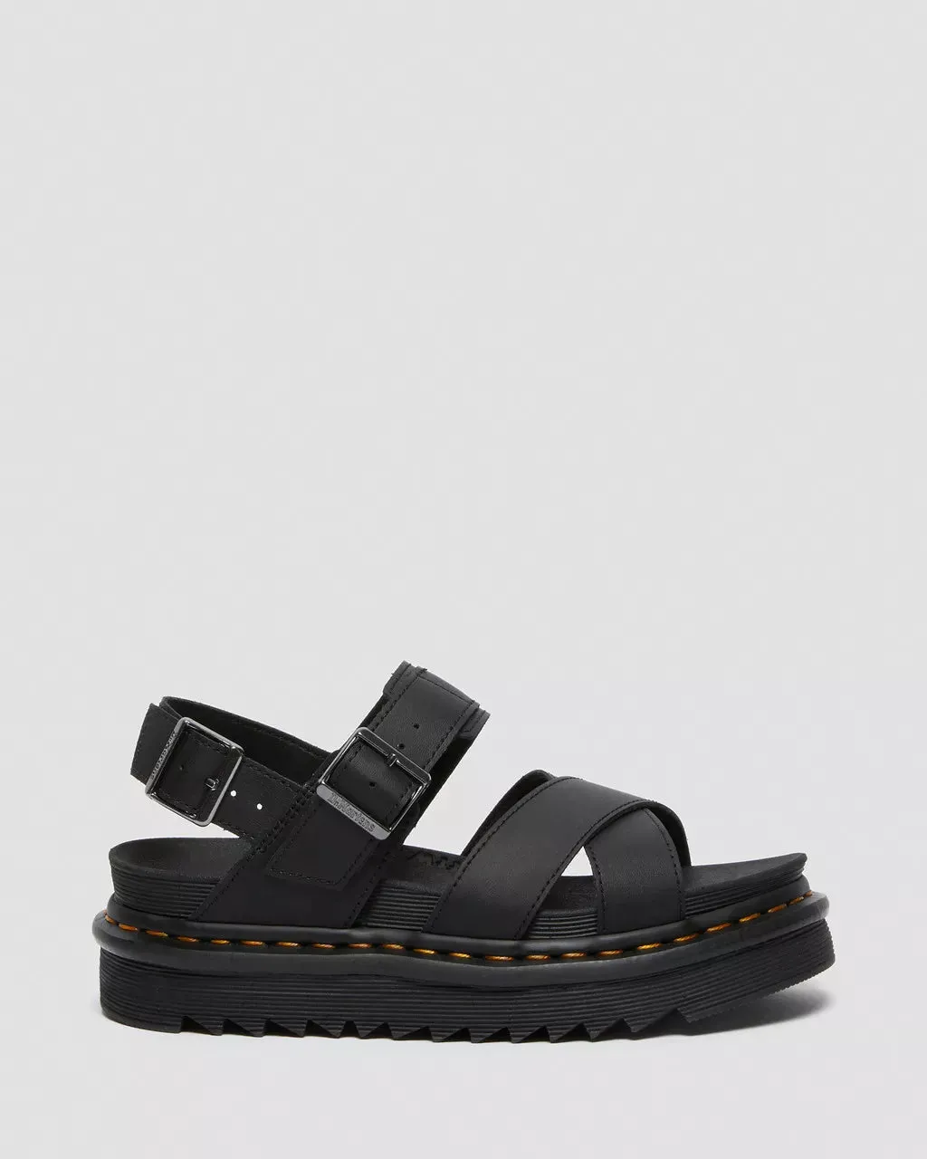 Dr. Martens Schuhe Voss II Ledersandalen in Schwarz