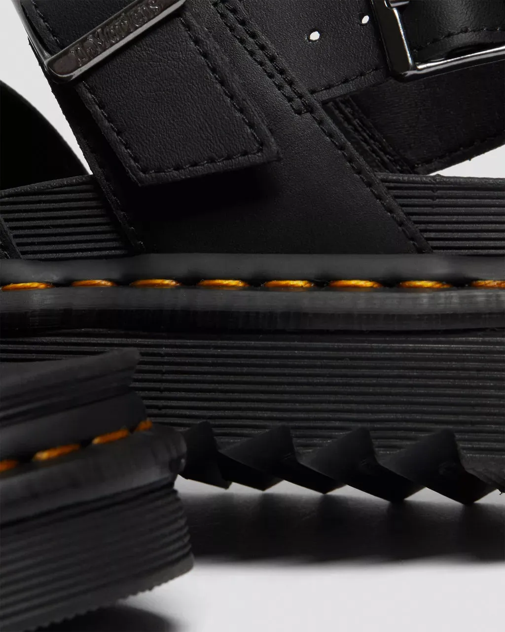 Dr. Martens Schuhe Voss II Ledersandalen in Schwarz