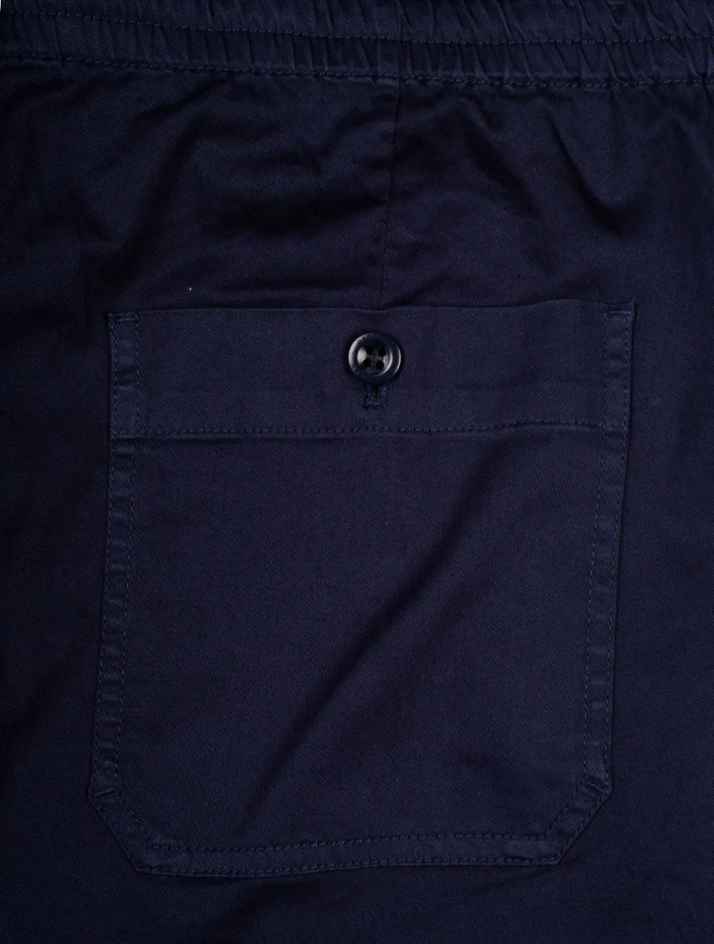 Marine Kurze Hose mit Logo und Kordelzug