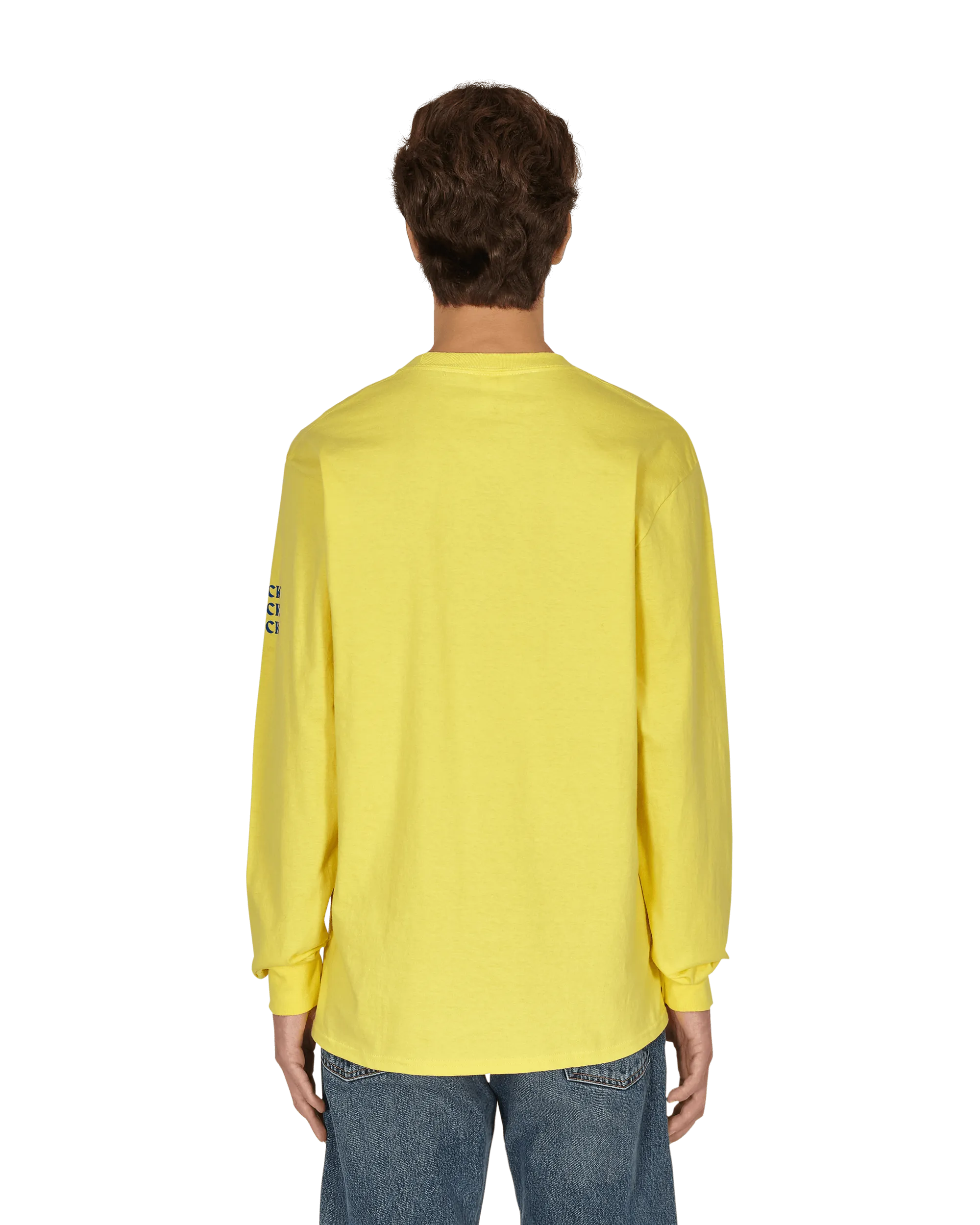 Enten-Langarm-T-Shirt Gelb