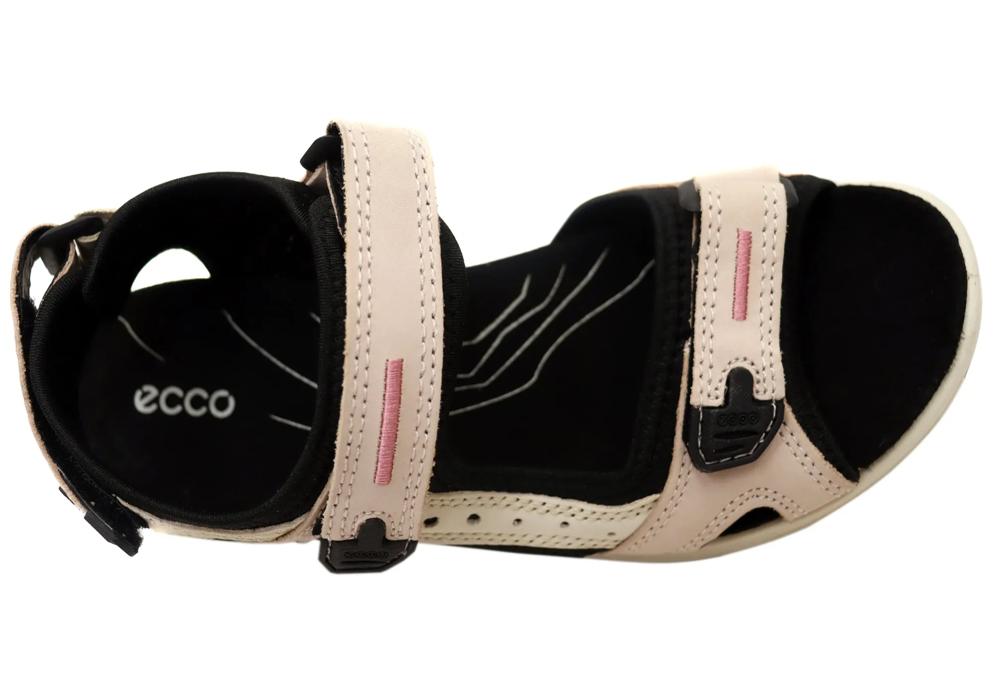 ECCO Damen Offroad Bequeme Leder Sandalen mit verstellbaren Riemen ECCO Schuhe