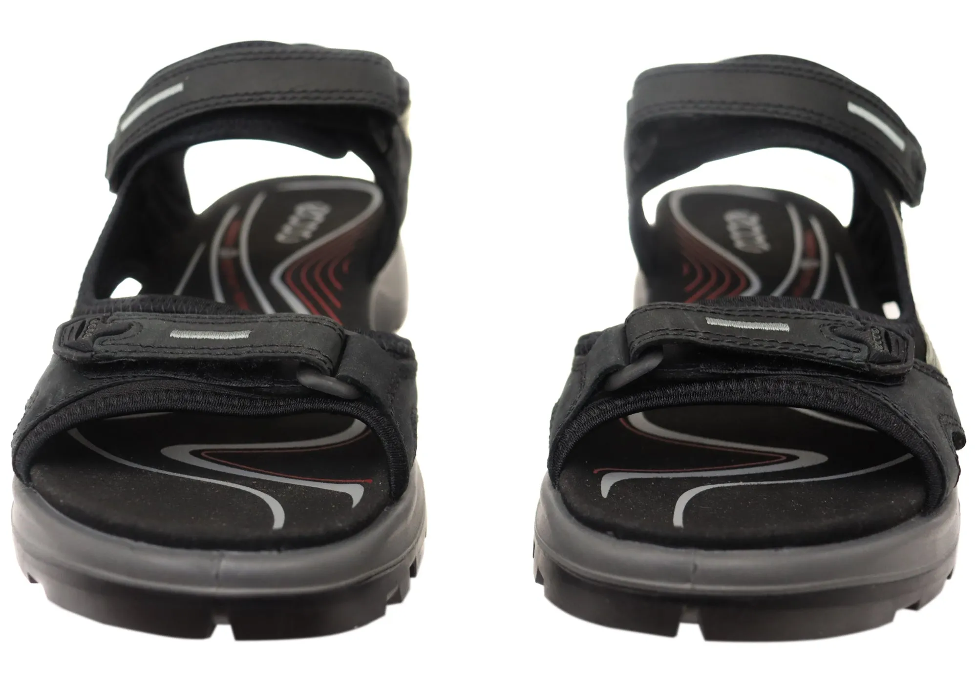 ECCO Damen Offroad Bequeme Leder Sandalen mit verstellbaren Riemen ECCO Schuhe