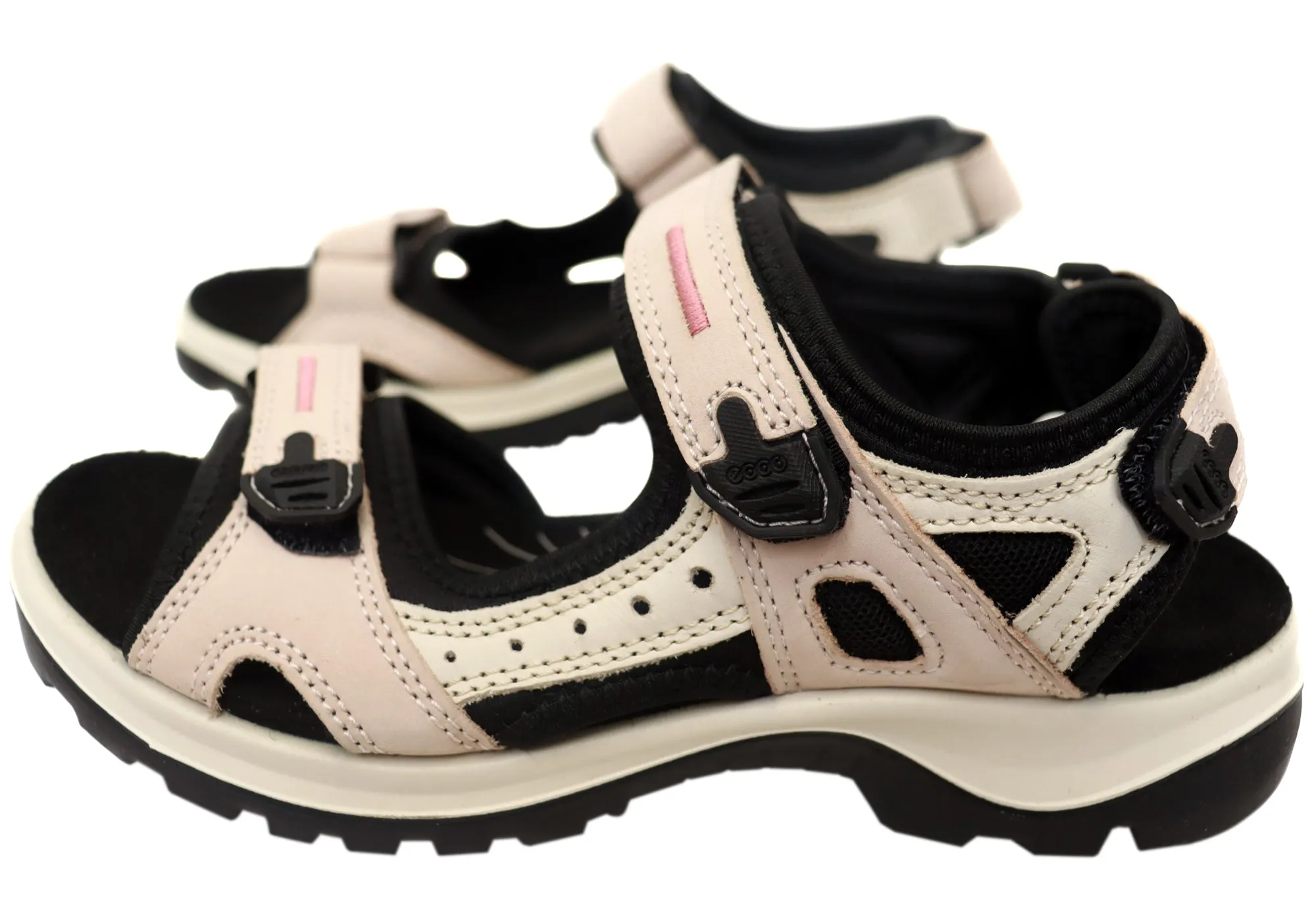 ECCO Damen Offroad Bequeme Leder Sandalen mit verstellbaren Riemen ECCO Schuhe