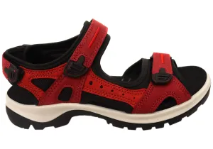 ECCO Damen Offroad Bequeme Leder Sandalen mit verstellbaren Riemen ECCO Schuhe