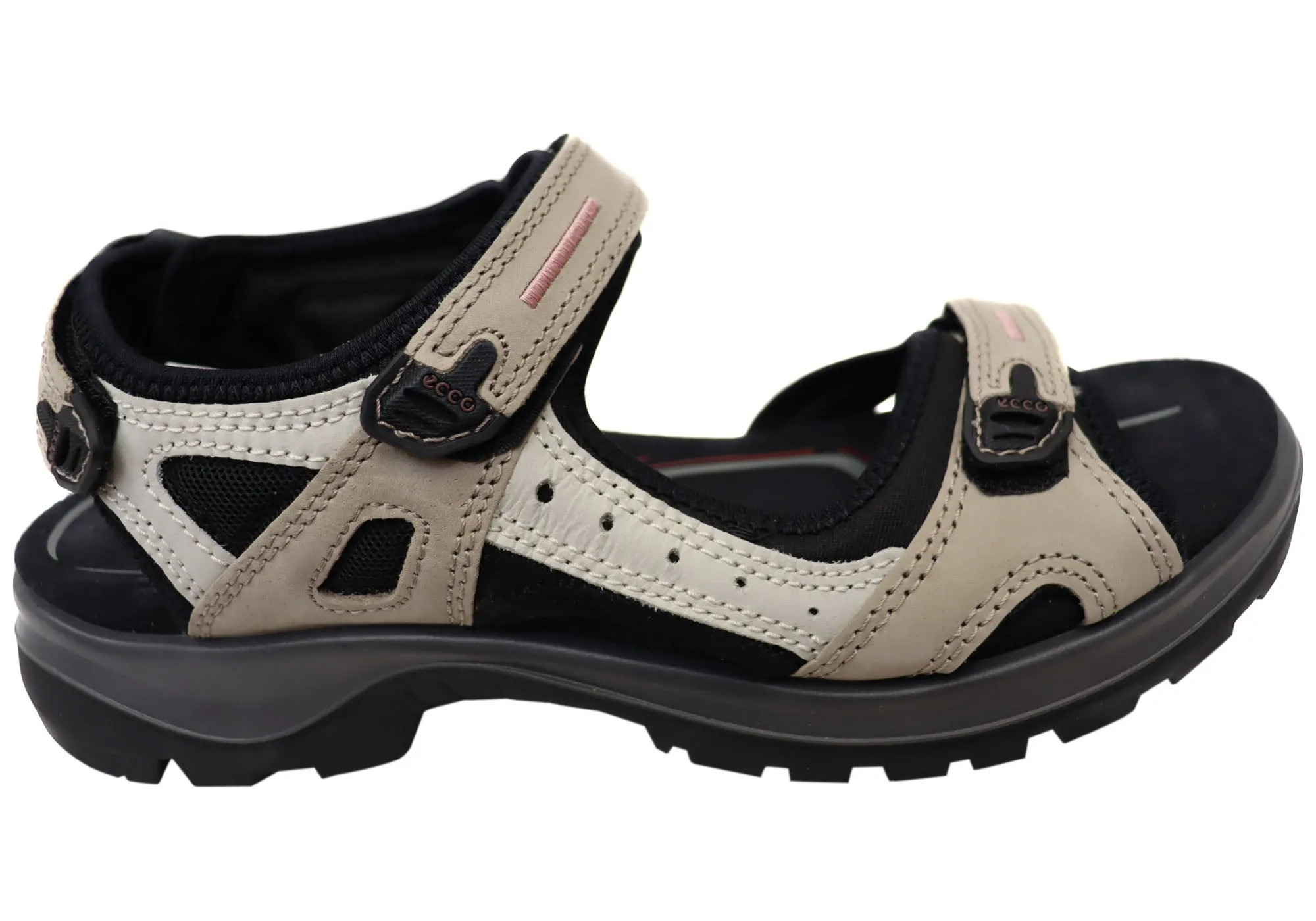 ECCO Damen Offroad Bequeme Leder Sandalen mit verstellbaren Riemen ECCO Schuhe