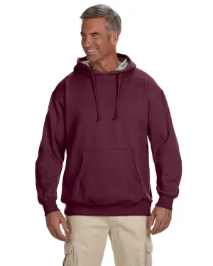 econscious EC5570 Erwachsene Bio/Recycelte Melierte Fleece-Pullover mit Kapuze