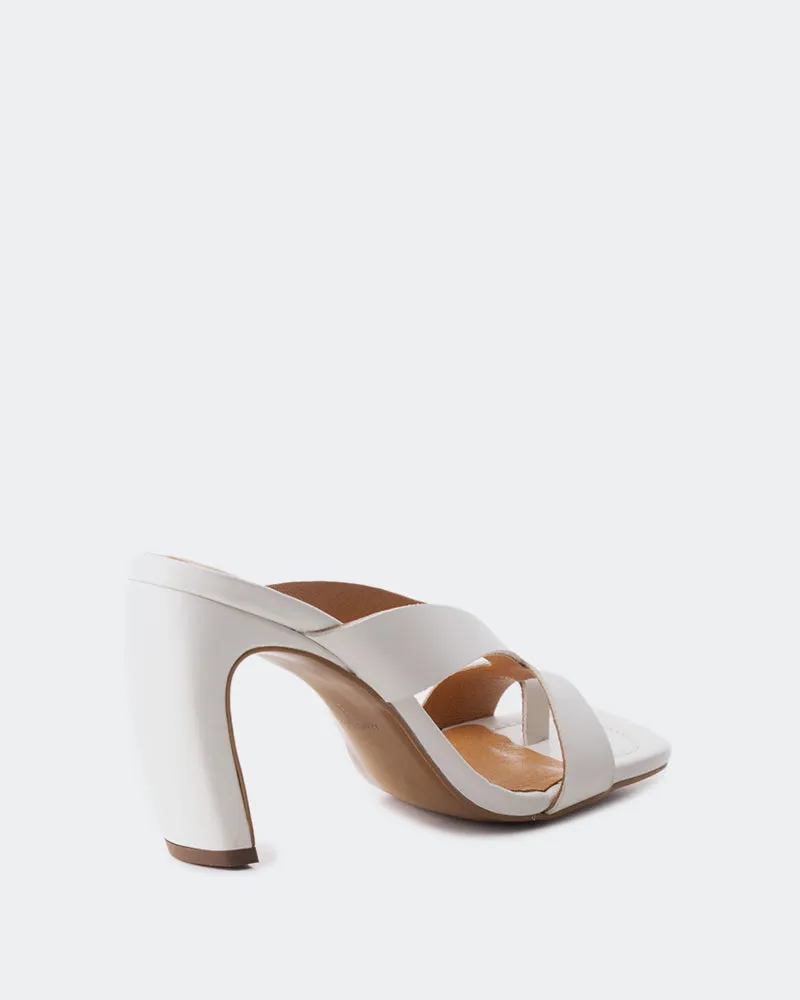 Elexis Off-White Leder