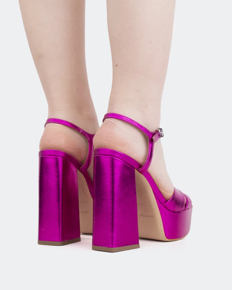 Botschaft, Fuchsia Metall/Métal Fuchsia