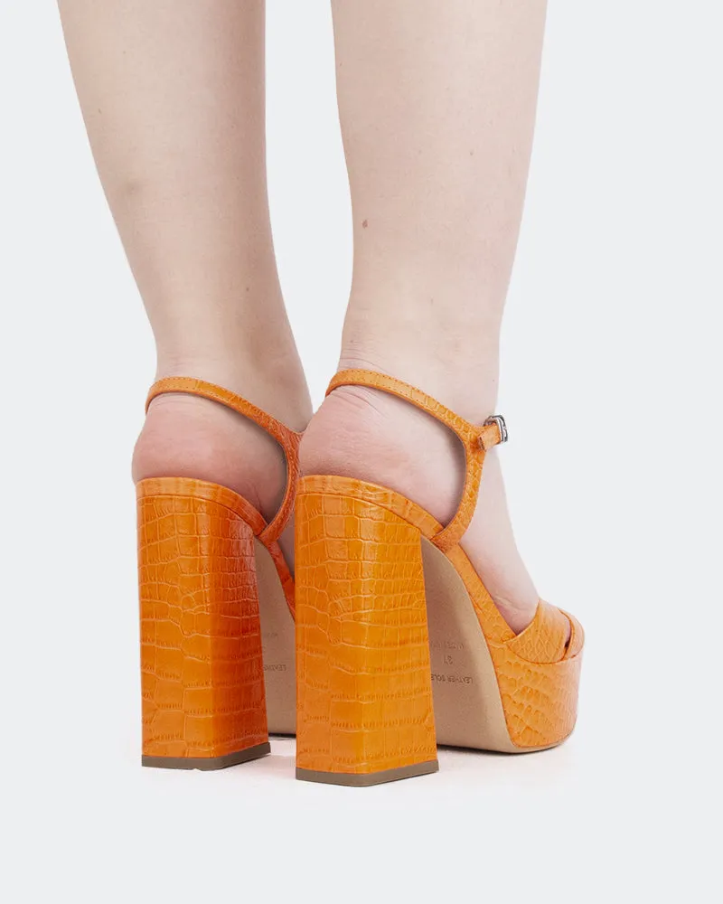 Botschaft, Orange Croco/Croco Orange