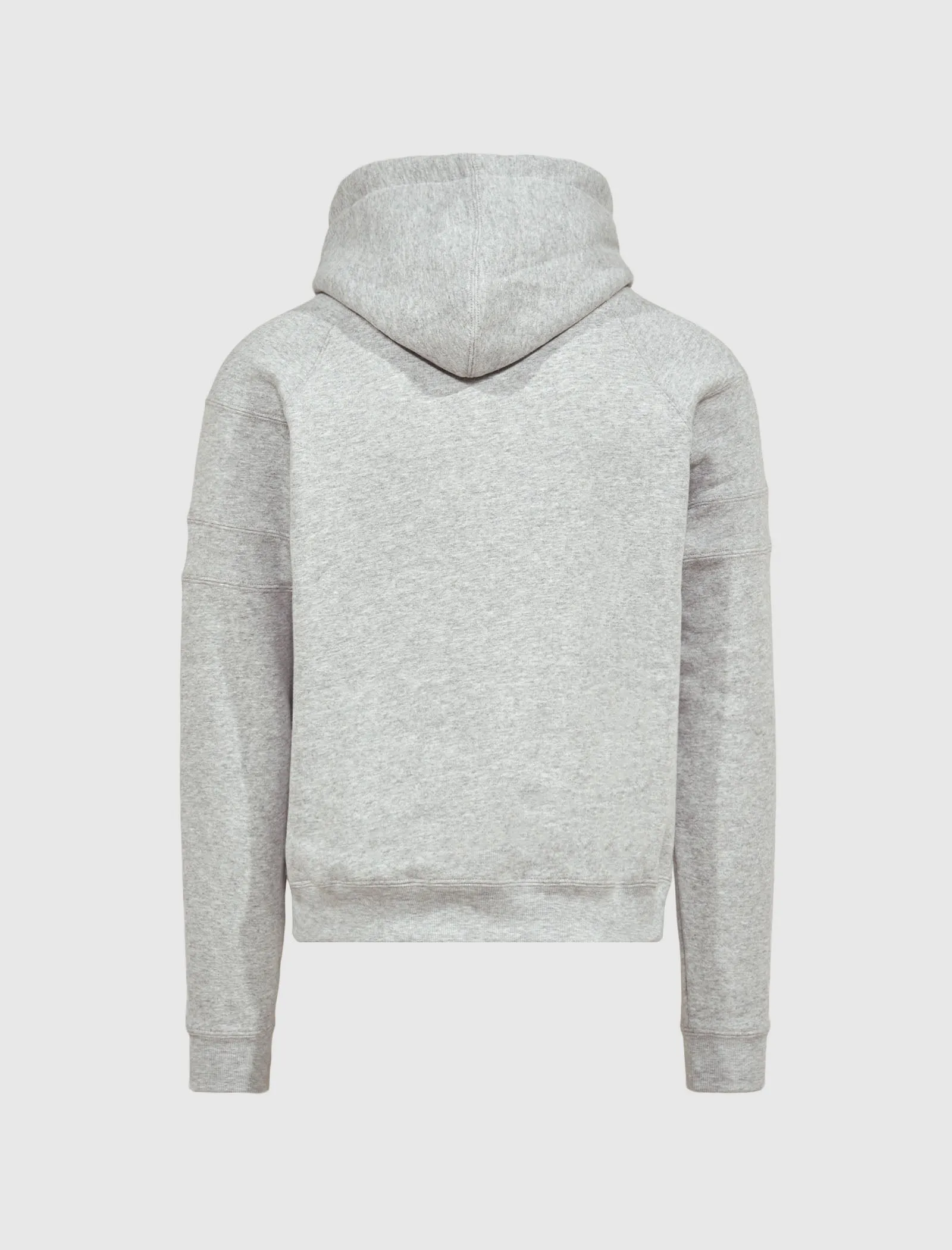 BESTICKTE LOGO KAPUZENPULLOVER