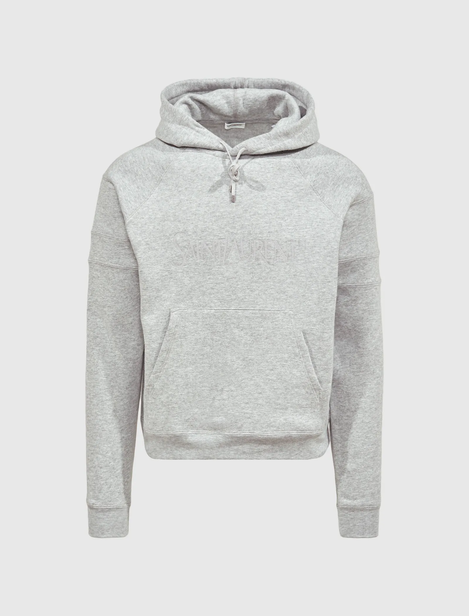 BESTICKTE LOGO KAPUZENPULLOVER