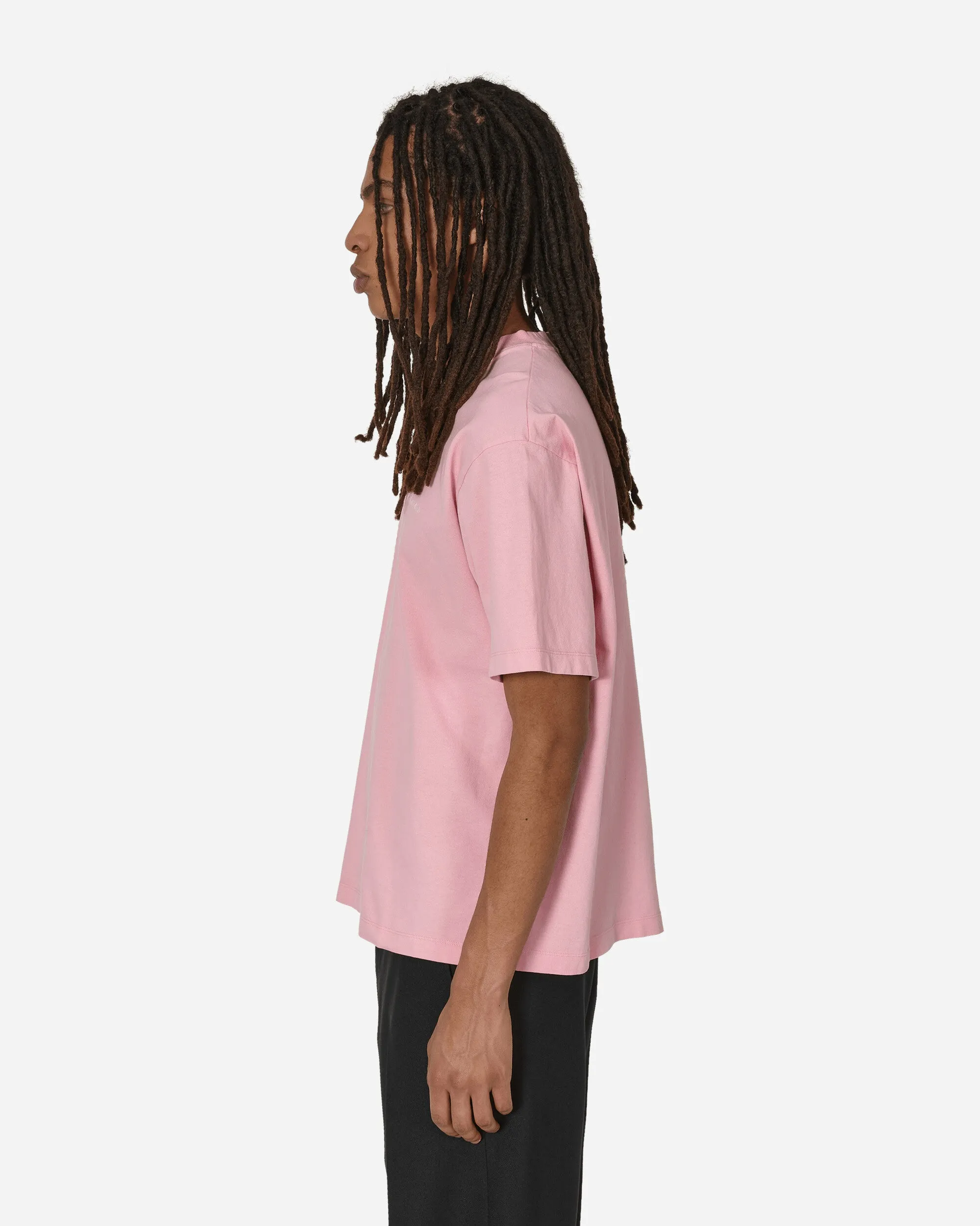 Besticktes Logo T-Shirt Pink