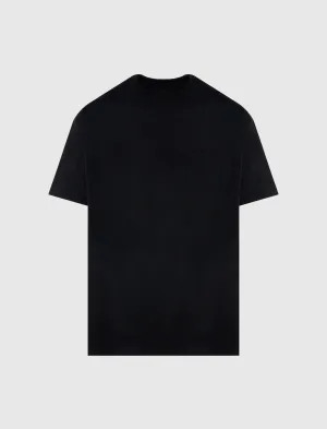 T-SHIRT MIT BESTICKTEM LOGO