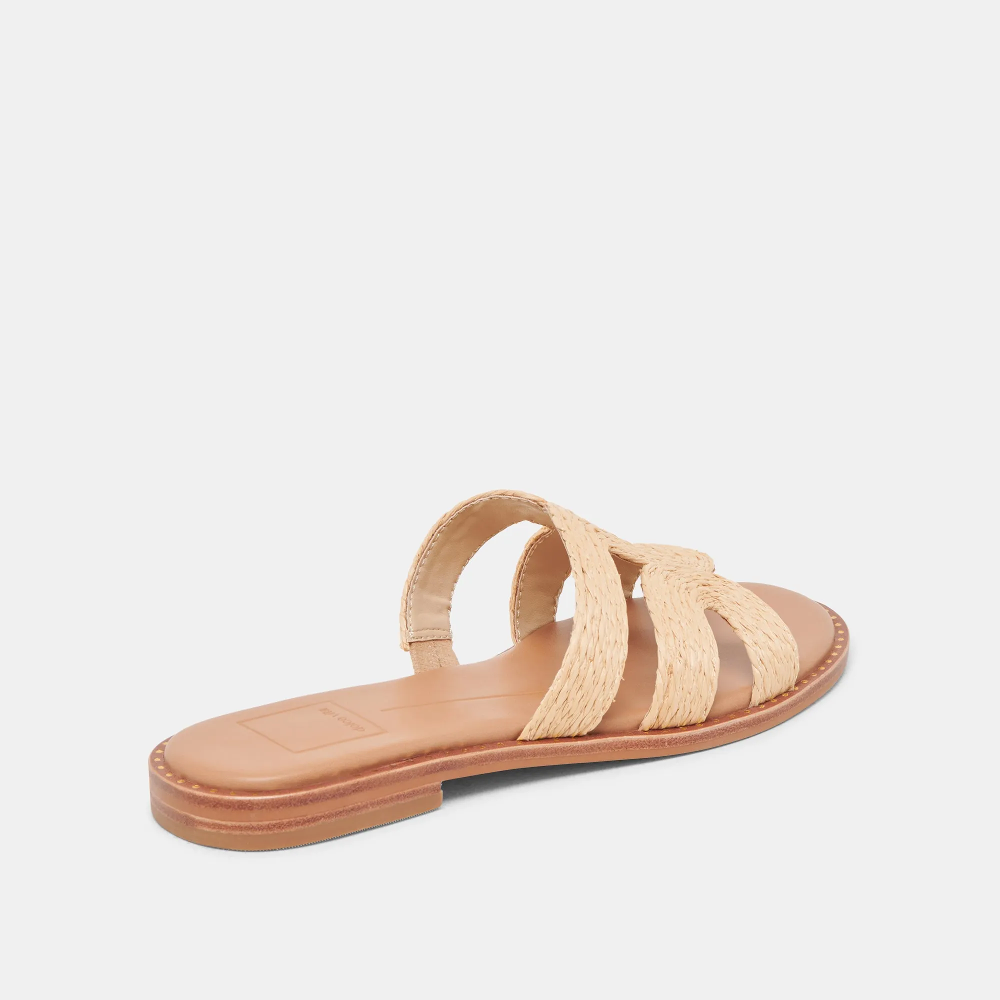 EMON WEITE SANDALEN LT NATUR RAFFIA