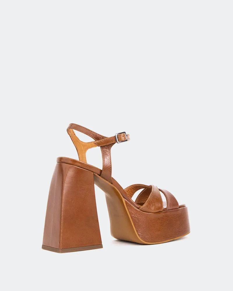 Endless Leder in Ocker / Cuir Ocre
