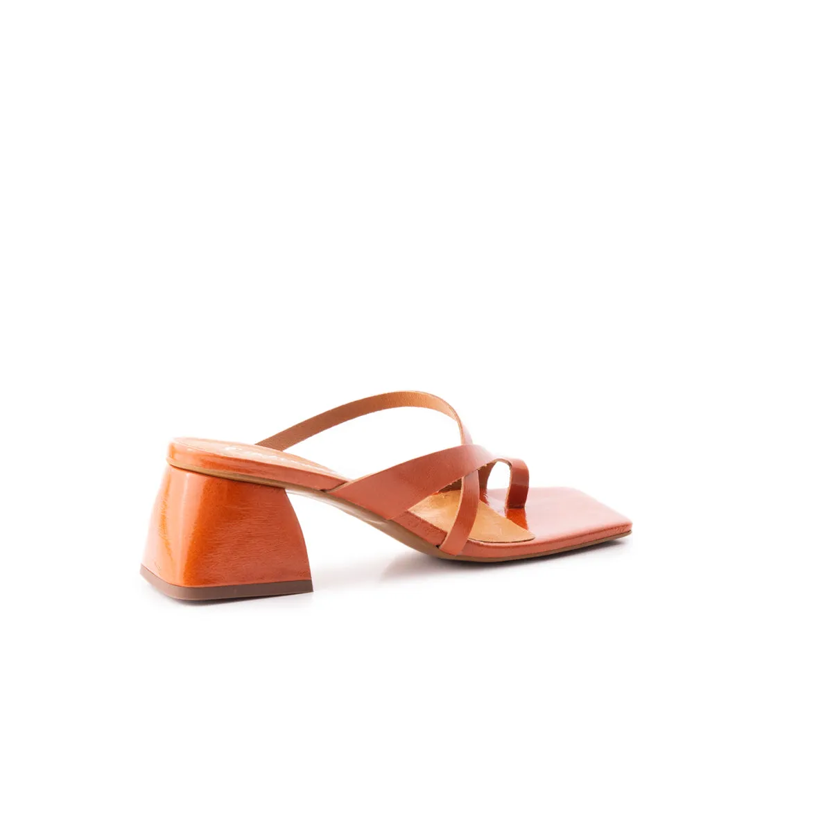 Eudora Leder in verbranntem Orange