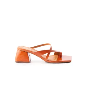 Eudora Leder in verbranntem Orange