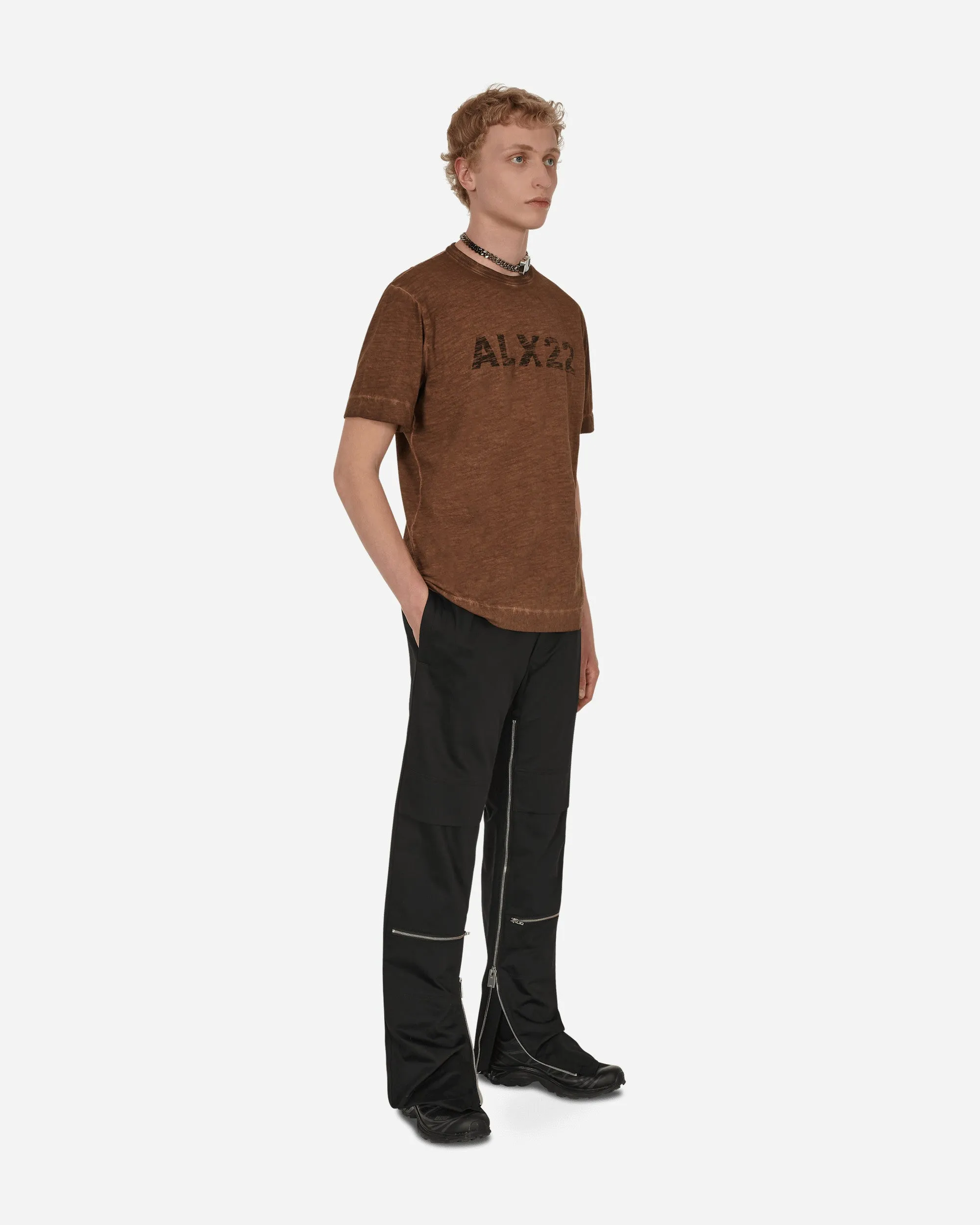 Exklusives Logo T-Shirt Braun