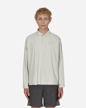 FILA Redefiniertes Langarm-Polohemd Grau
