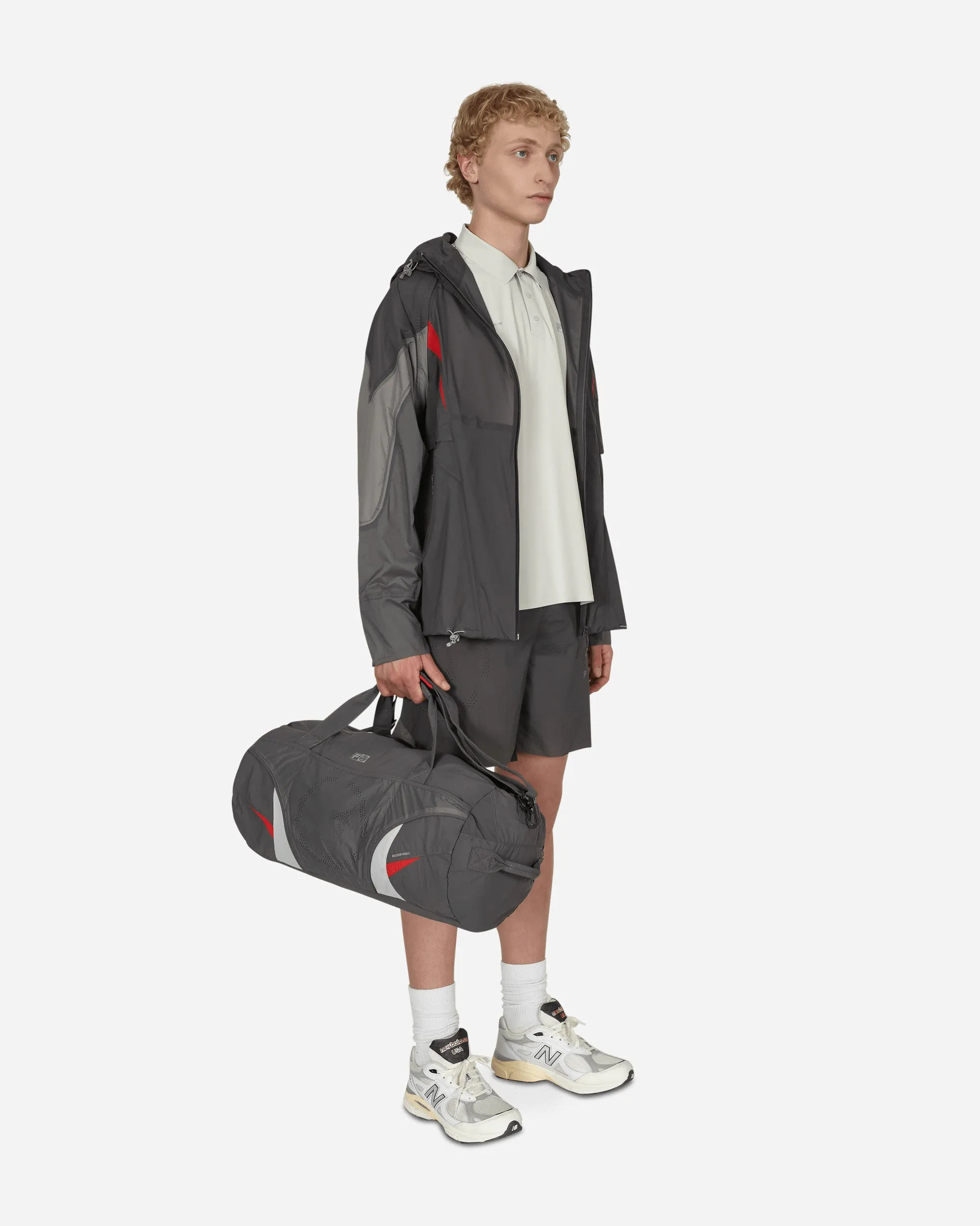 FILA Redefiniertes Langarm-Polohemd Grau