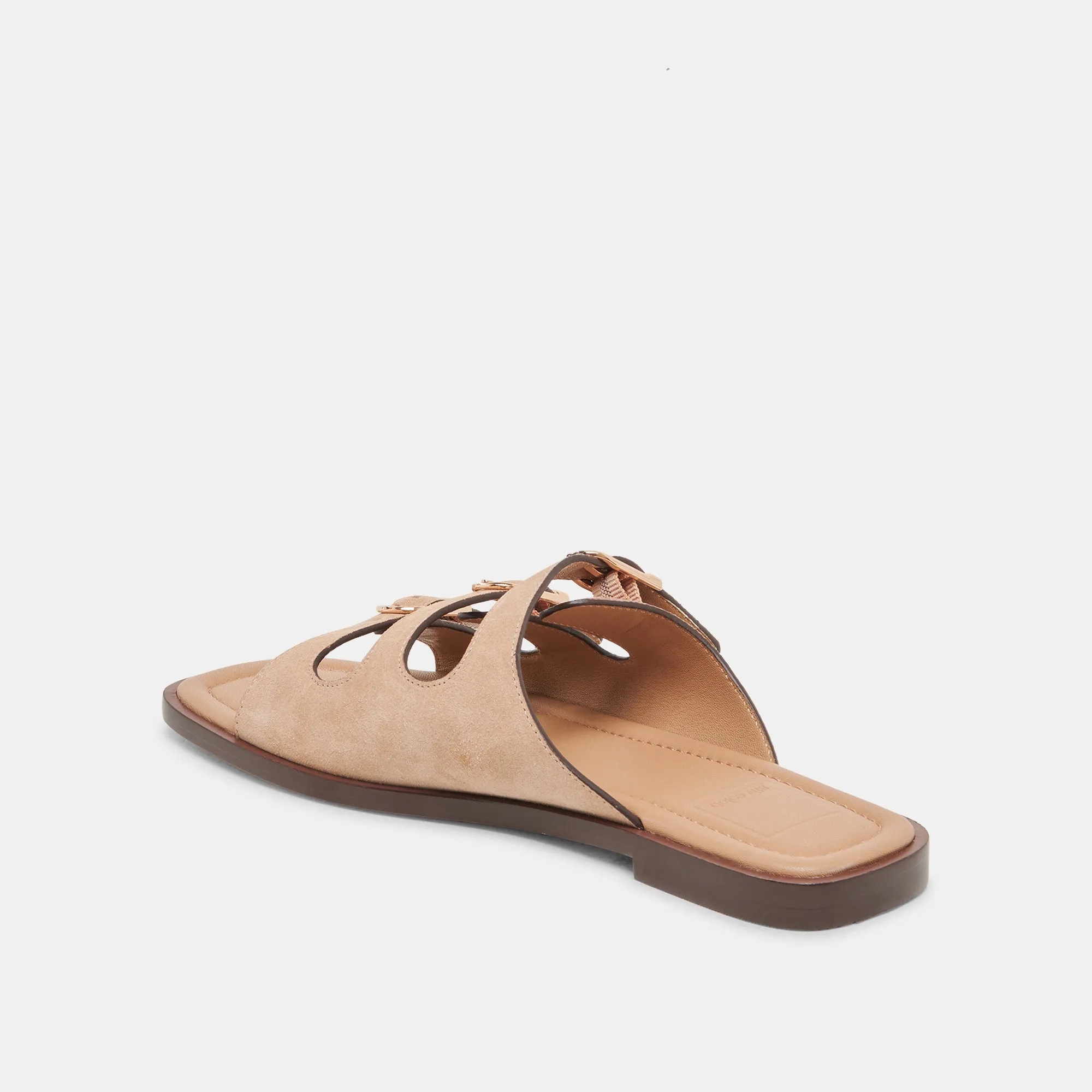 FIN SANDALETTEN BRAUN WILDLEDER