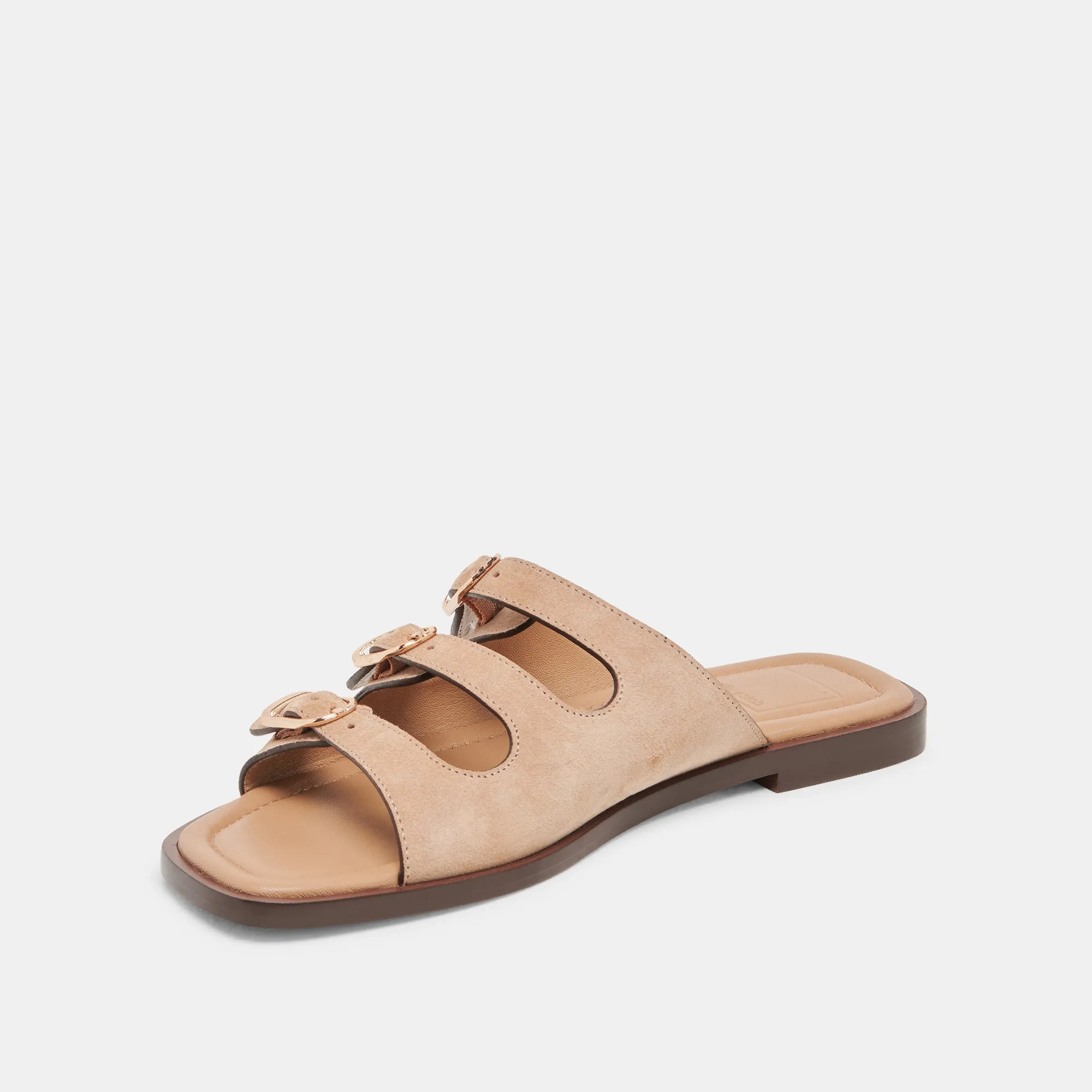 FIN SANDALETTEN BRAUN WILDLEDER