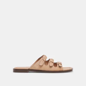 FIN SANDALETTEN BRAUN WILDLEDER