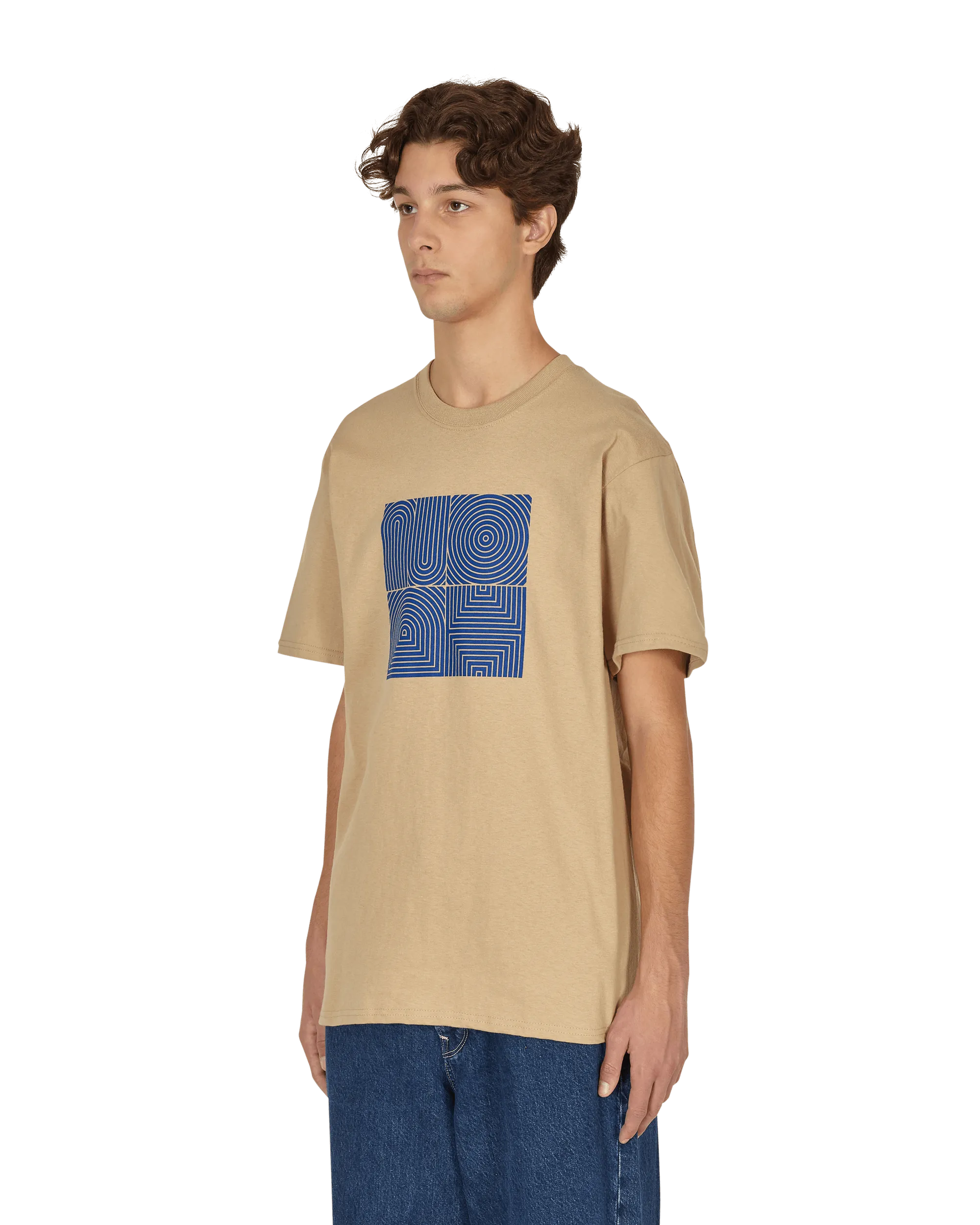 Fingerprint T-Shirt Braun