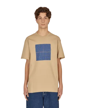 Fingerprint T-Shirt Braun