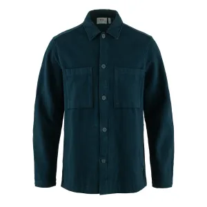 Fjallraven Singi Flannel Überhemd Dunkelblau