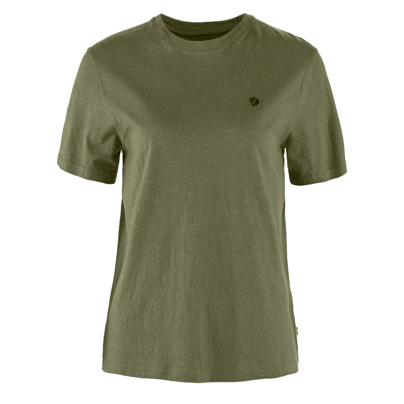 Fjallraven Damen Hanfmischung T-Shirt Grün