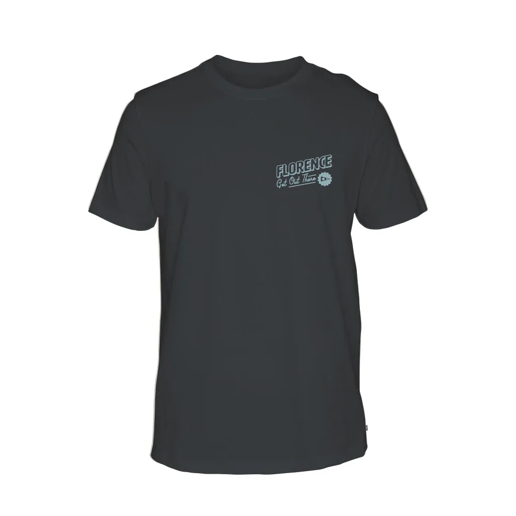 Florence Marine Herren Longshoreman T-Shirt - Anthrazit