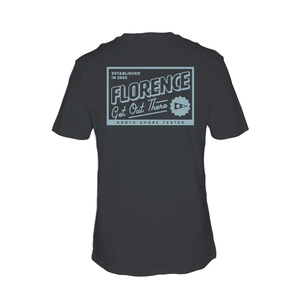Florence Marine Herren Longshoreman T-Shirt - Anthrazit