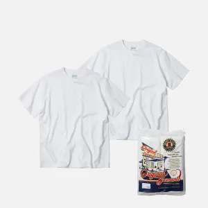 FrizmWorks OG Athletic T-Shirt 2er Pack - Weiß/Weiß