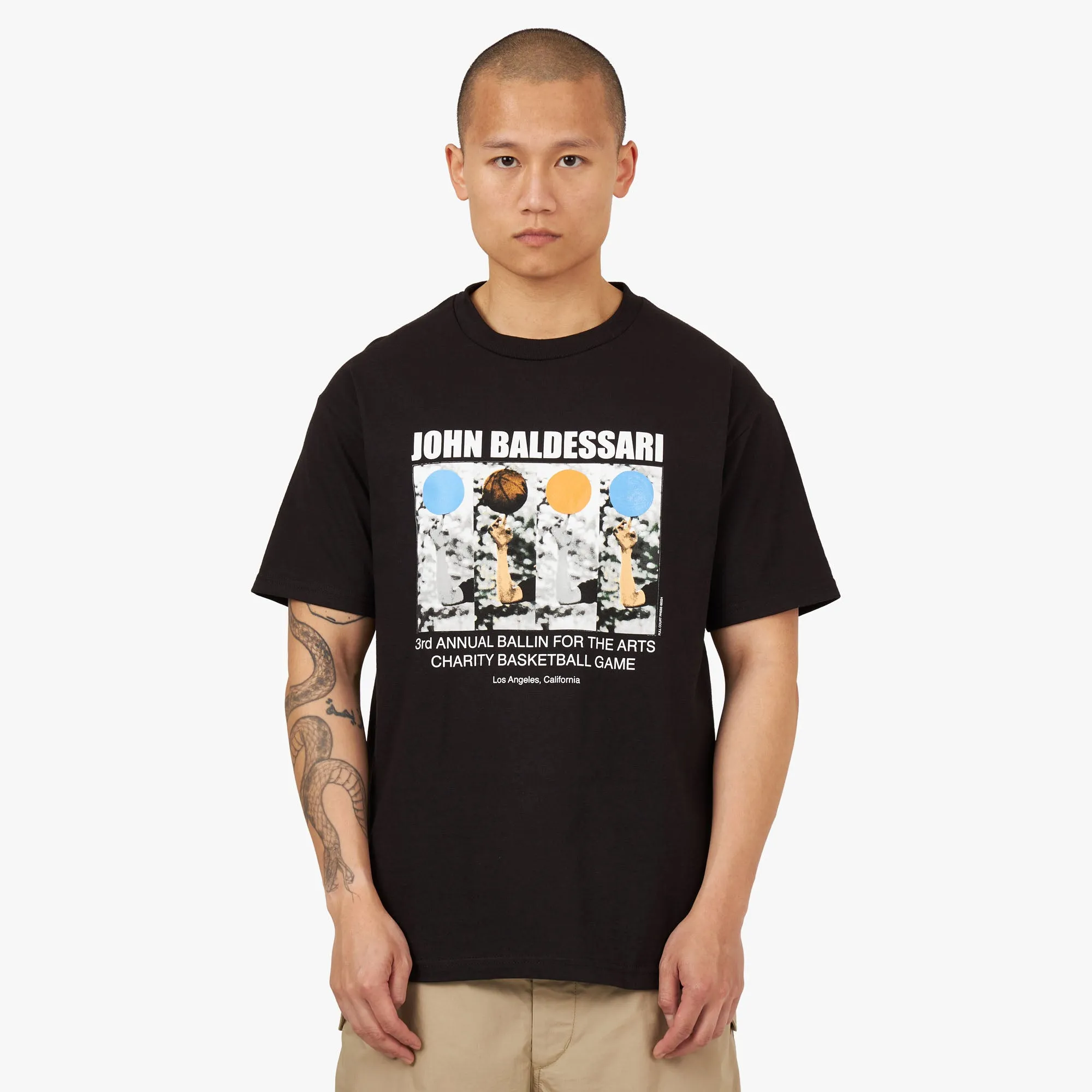 Full Court Press Baldesarri T-Shirt / Schwarz