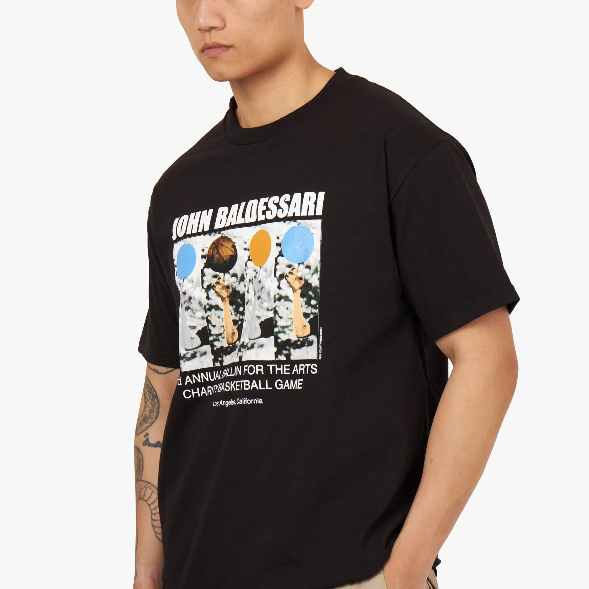 Full Court Press Baldesarri T-Shirt / Schwarz