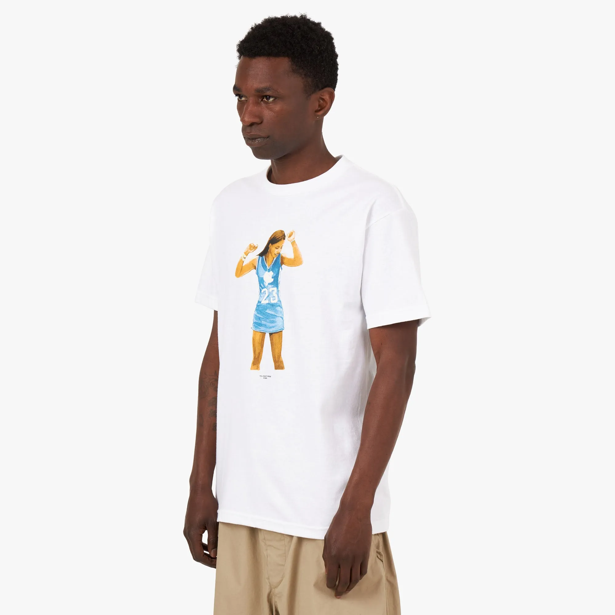 Full Court Press Mya T-Shirt / Weiß