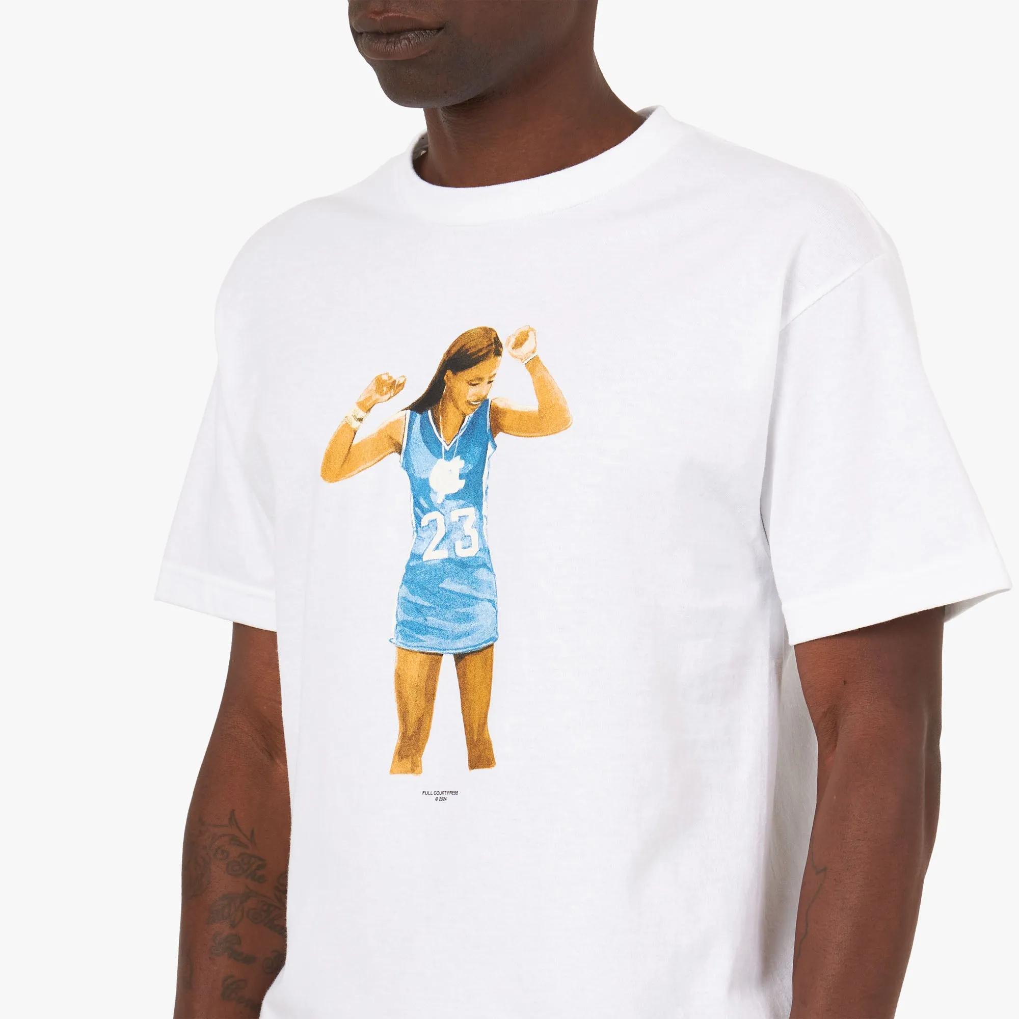 Full Court Press Mya T-Shirt / Weiß