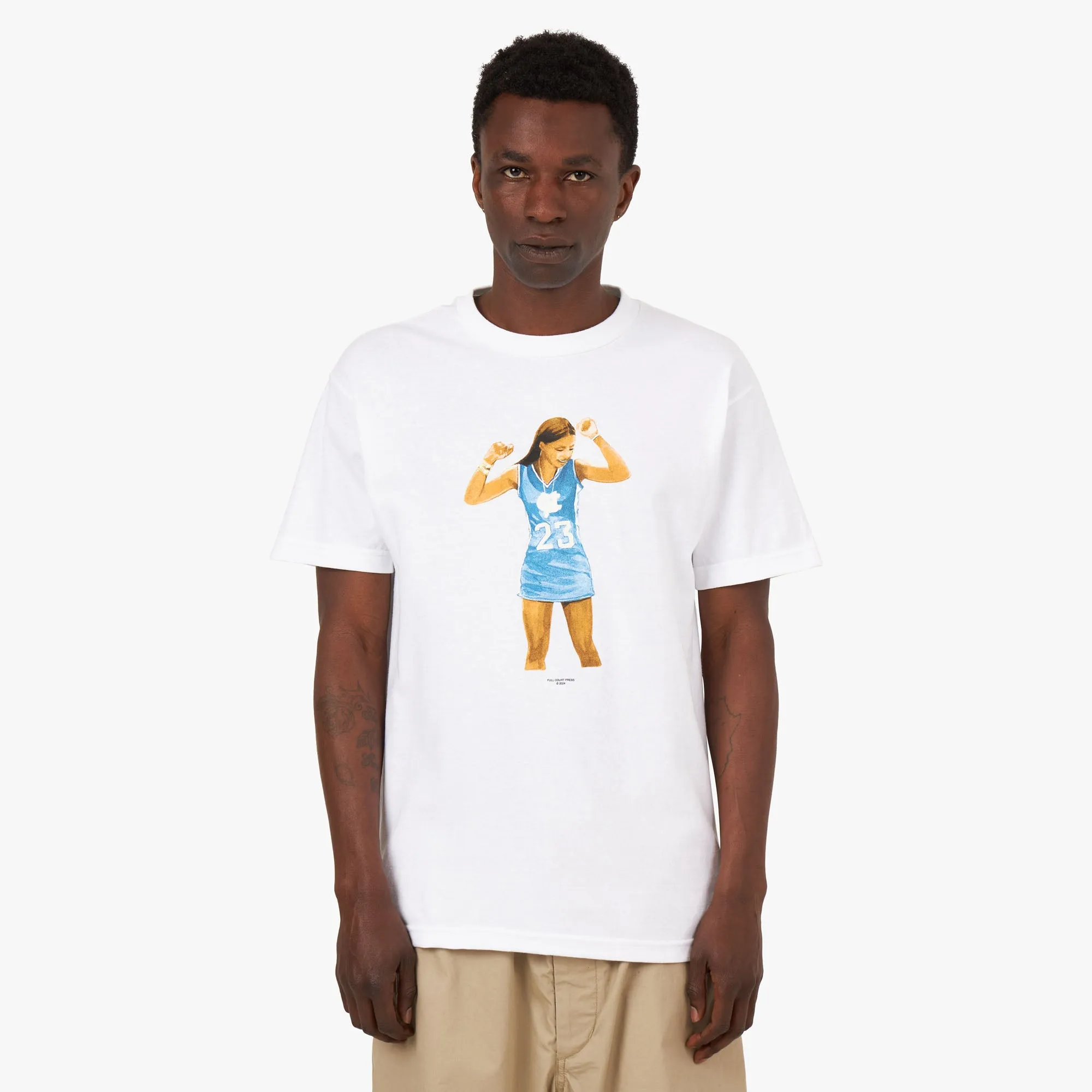 Full Court Press Mya T-Shirt / Weiß